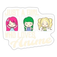 Paused My Anime To Be Here Anime Stuff Women Teen' Sticker | Spreadshirt-demhanvico.com.vn